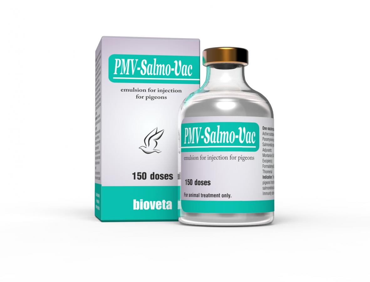 PMV-Salmo-Vac emulsion for injection for pigeons