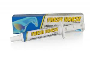Fresh Horse oral gel for easy breathing and against muscle fatigue in horses