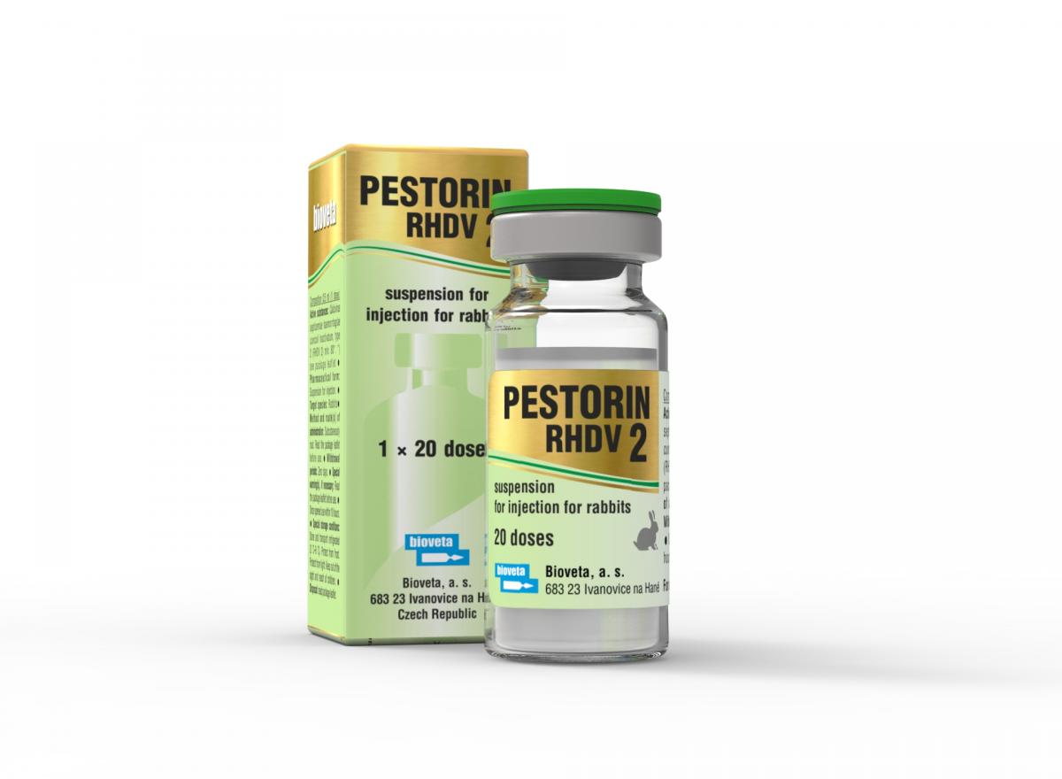 PESTORIN RHDV 2, injection suspension for rabbits