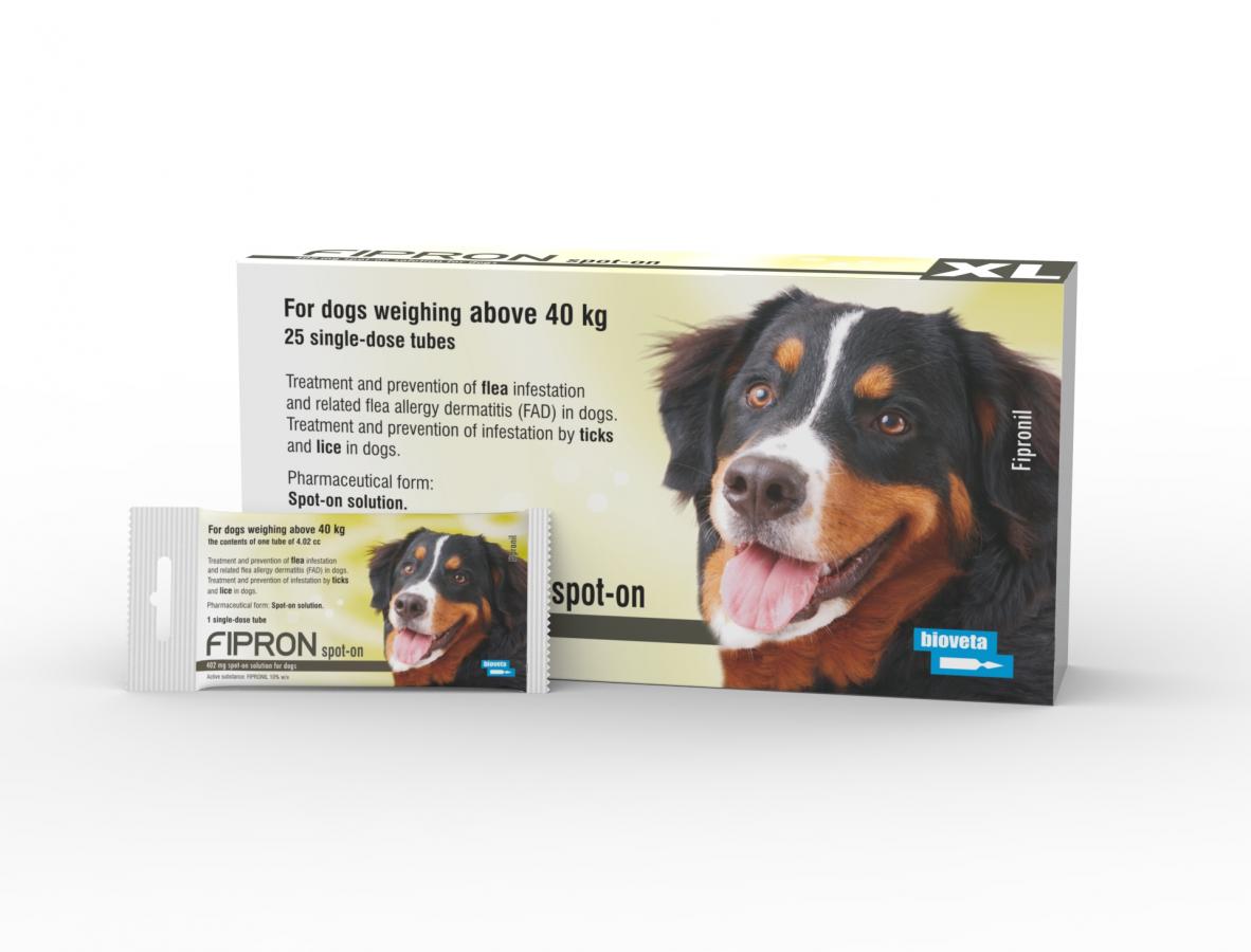 FIPRON 402 mg spot-on solution for dogs XL