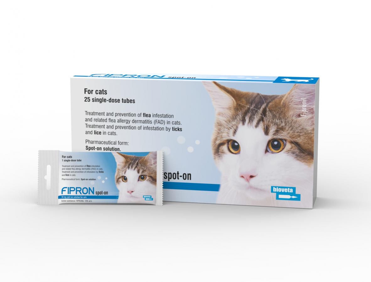 FIPRON 50 mg spot-on solution for cats
