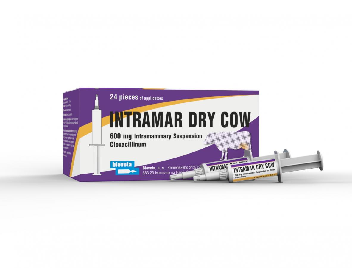 INTRAMAR DRY COW 600 mg Intramammary Suspension for Cattle