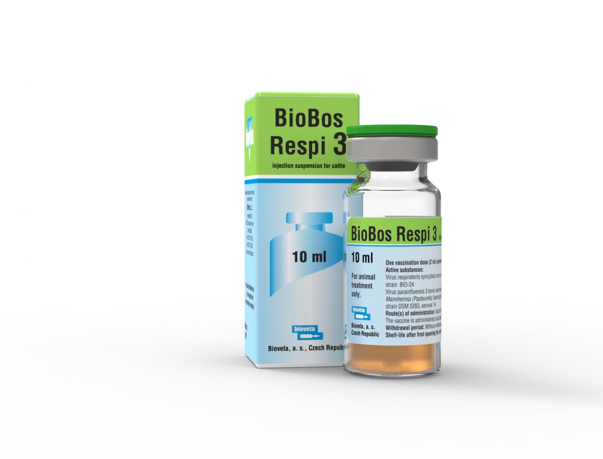 BioBos Respi 3, suspension for injection for cattle
