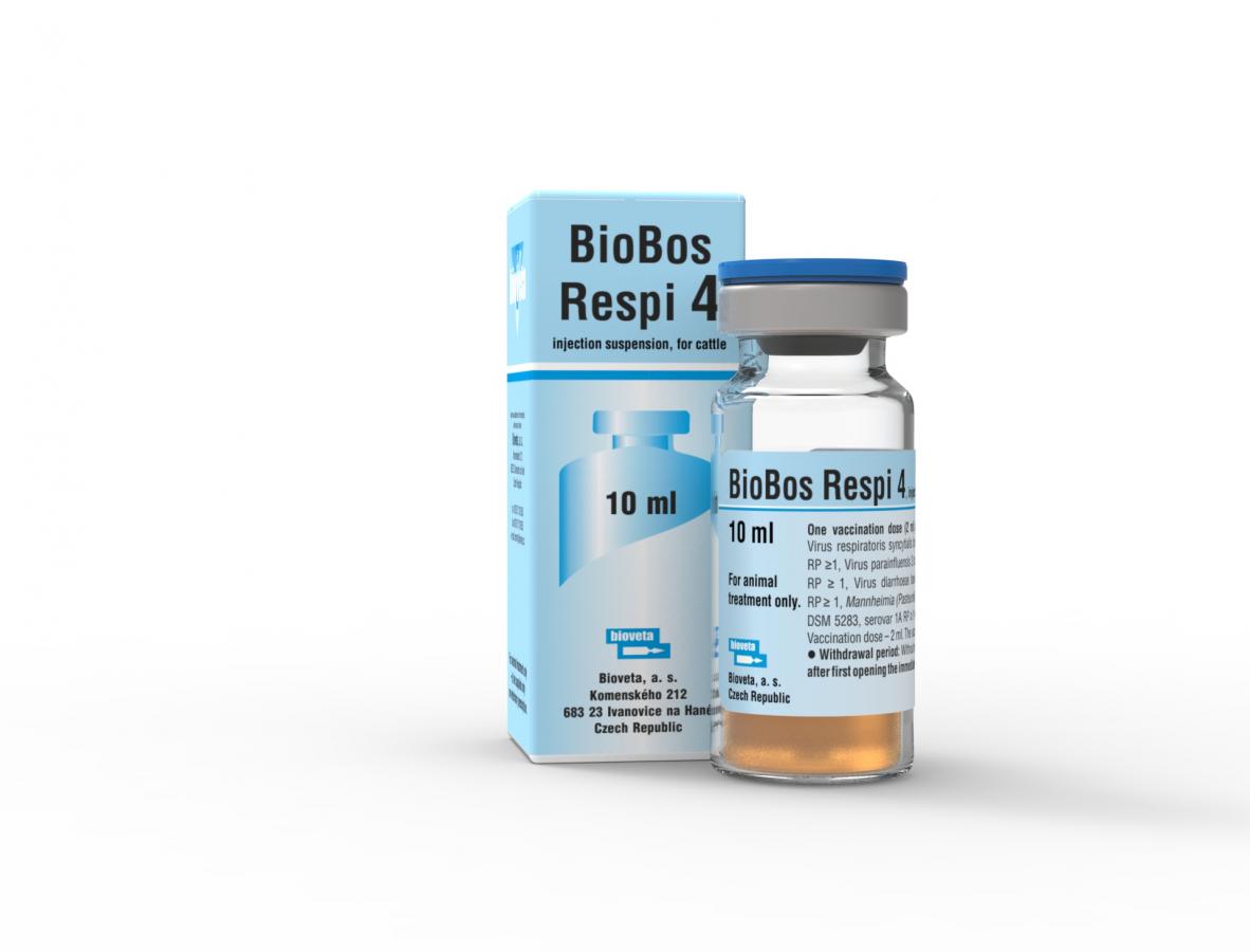 BioBos Respi 4, suspension for injection for cattle