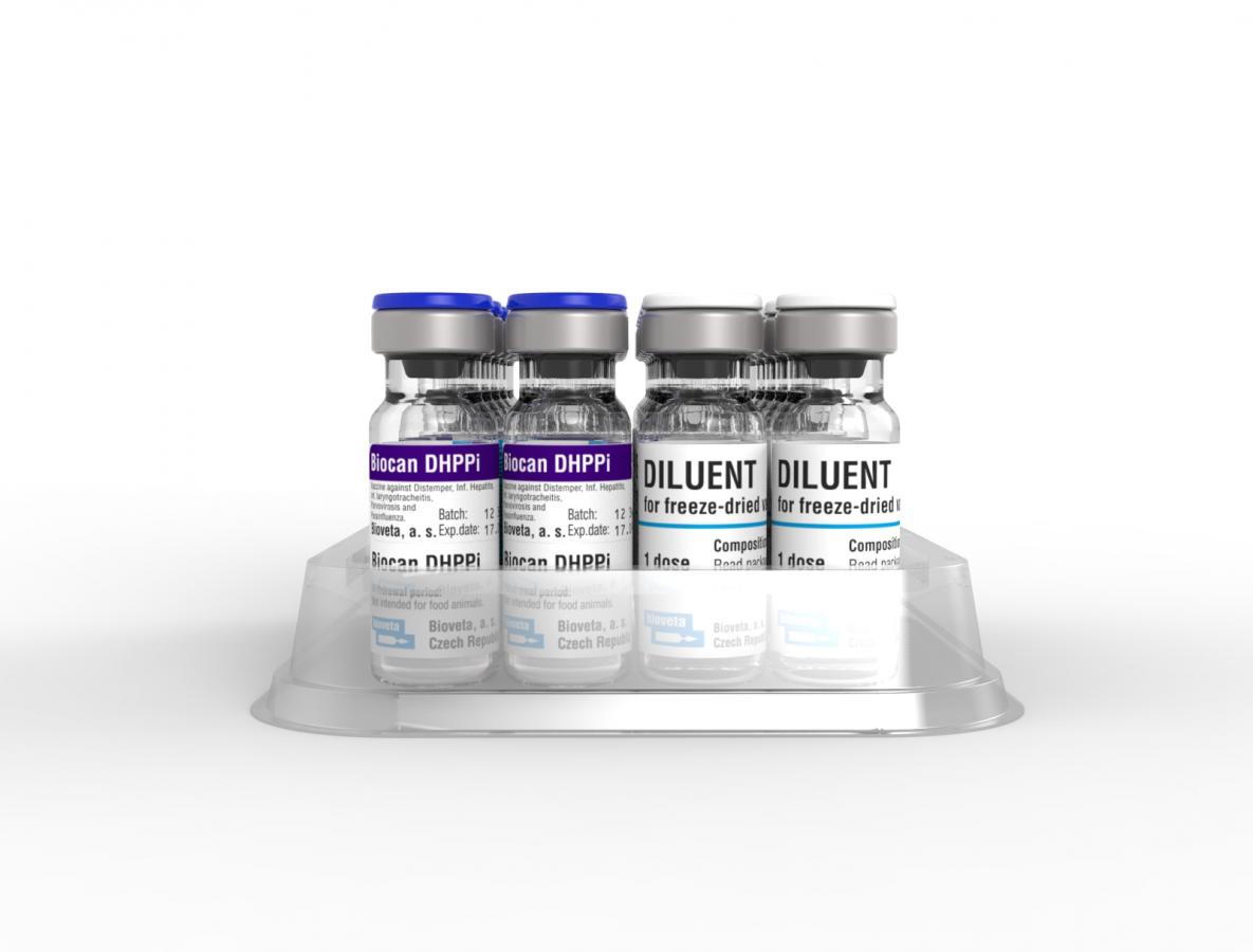 Biocan DHPPi, lyophilisate and diluent for preparation of injection solution