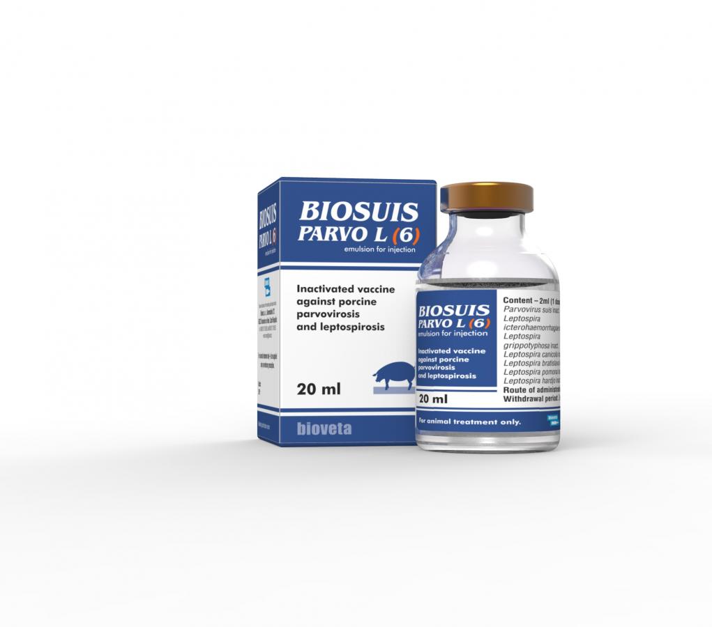BIOSUIS PARVO L (6), emulsion for injection for pigs