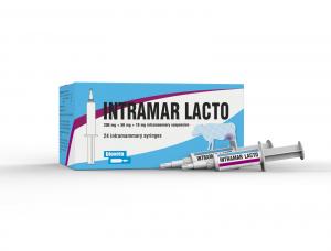 INTRAMAR Lacto 200 mg + 50 mg + 10 mg intramammary suspension for cattle