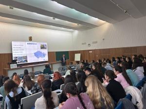Meeting at the University of Iasi, Romania