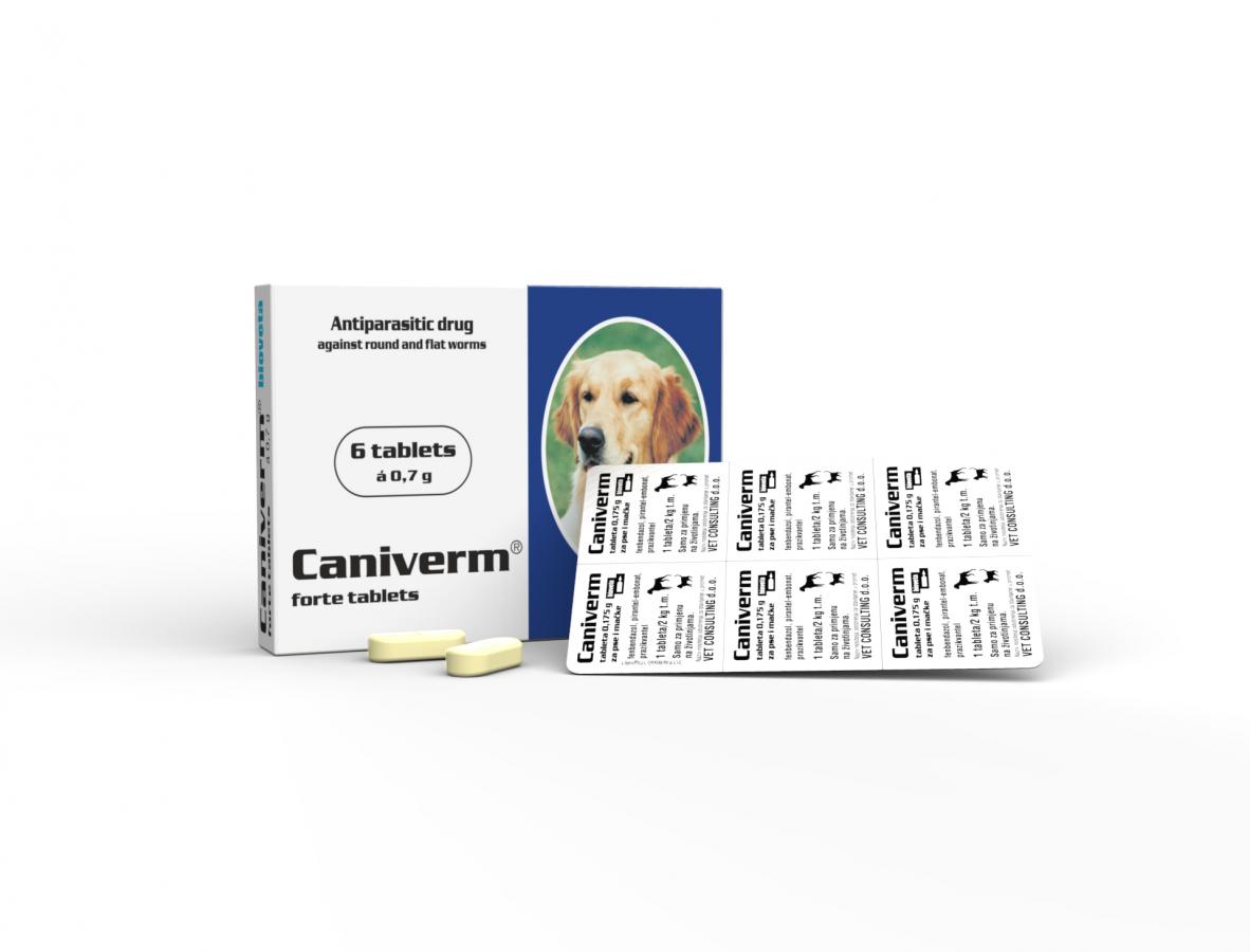 CANIVERM forte tablets